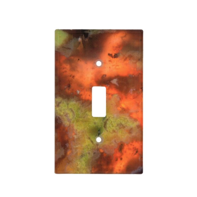 Pretty Rock Light Switch Cover (Front)