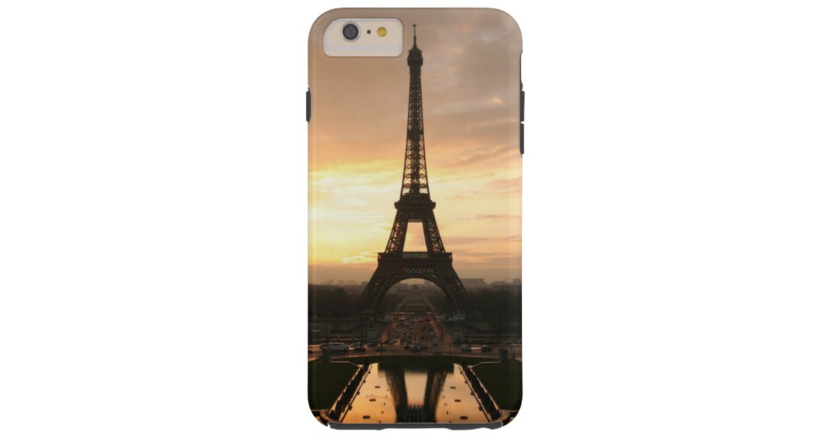 Pretty Romantic Sunset Eiffel Tower Paris France Case Mate Iphone