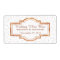 Pretty Rose Gold Custom Wedding Mini Wine Labels