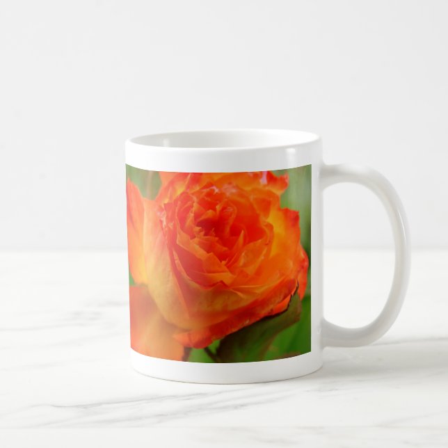 Pretty Rose In Angelandspot's Garden Coffee Mug (Right)