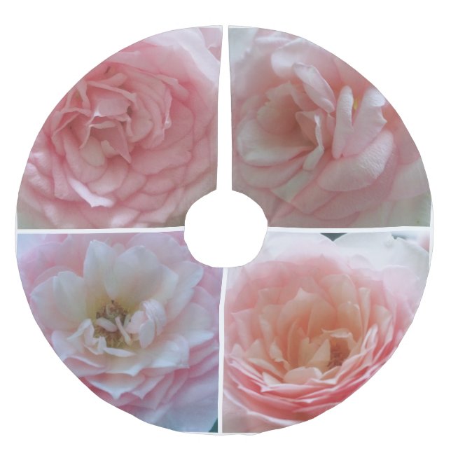 Pretty Roses Tree Skirt (Front)