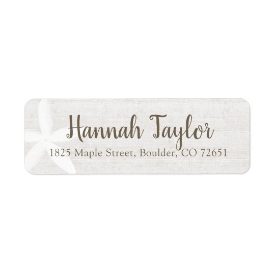 Rustic Labels | Zazzle