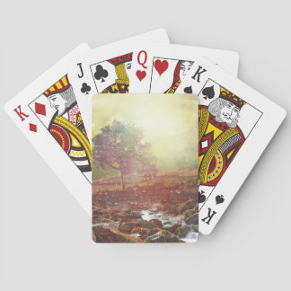 Pretty Scenic Mountain Landscape Playing Cards