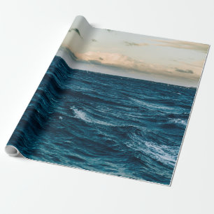 Pretty Sea Landscape Wrapping Paper