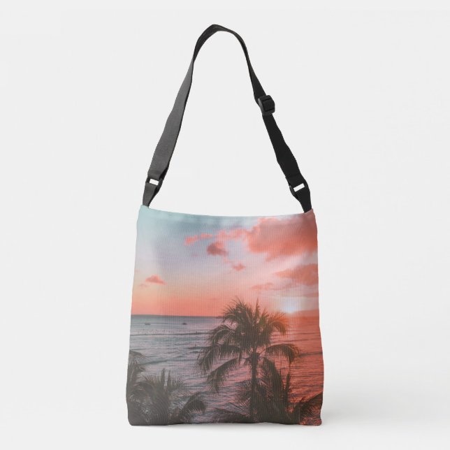 Pretty Sea Life Crossbody Bag (Back)