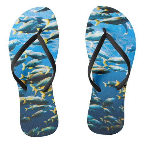 Pretty Sea Life Flip Flops