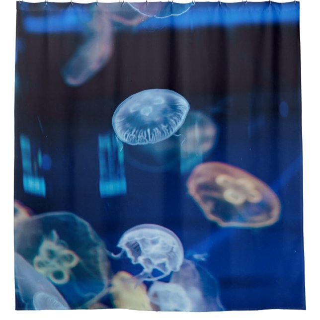 Pretty Sea Life Shower Curtain (Front)