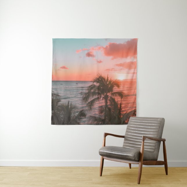 Pretty Sea Life Tapestry (In Situ)
