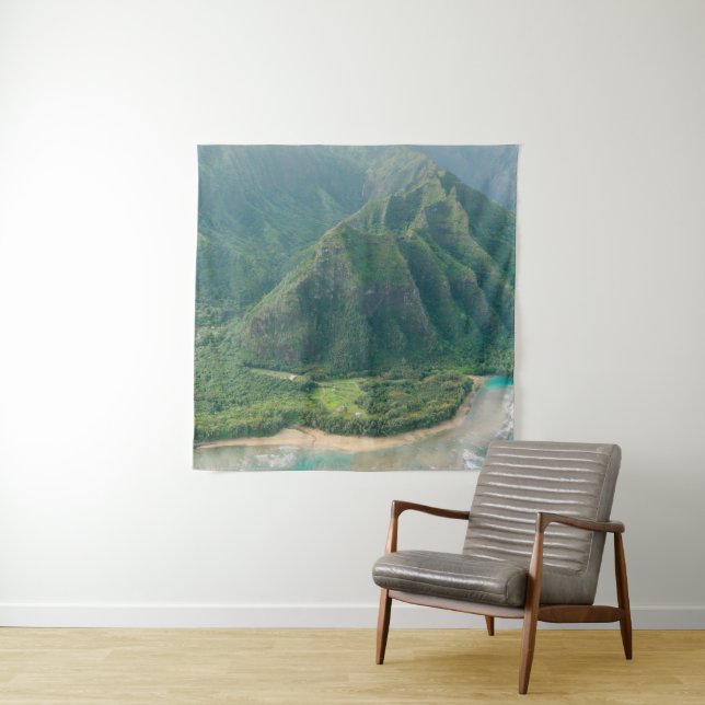Pretty Seascape Tapestry (In Situ)