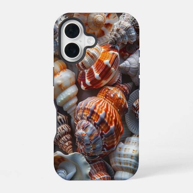 Pretty Seashells  Iphone Case (Back)