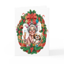 Pretty Senior Christmas