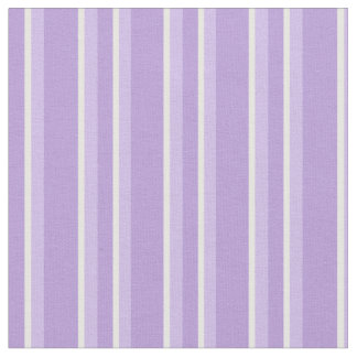 Pretty Shades of Mauve and White Striped Fabric