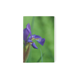 Pretty Siberian Iris Passport Holder