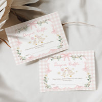Pretty Silly Goose Coquette Bow Diaper Raffle