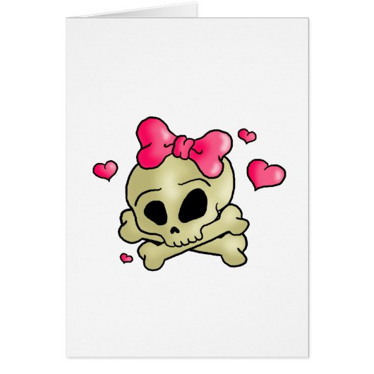 Pretty skull cards (Front)