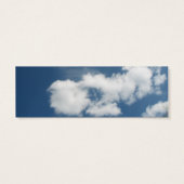 Pretty Sky Bookmark (Back)