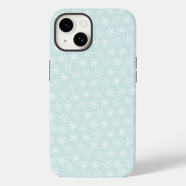 Pretty Snowflakes Phone Case (Back)
