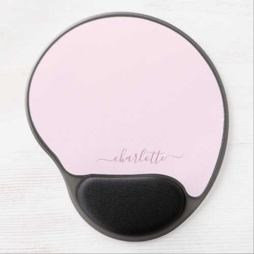 Pretty Soft Pink and Blush Gel Mouse Pad