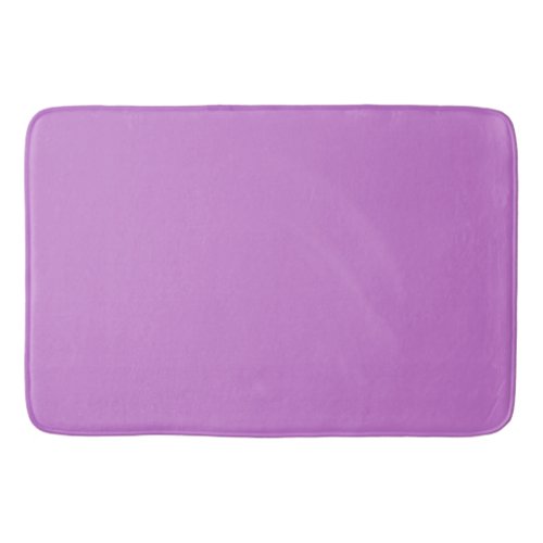 Pretty Solid Color Lavender  Bath Mat