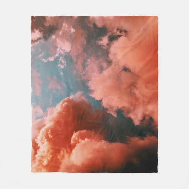 Pretty Space Fleece Blanket (Front)