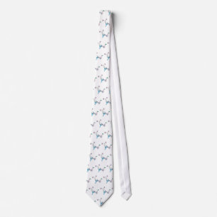 pretty spatuletail hummingbird neck tie