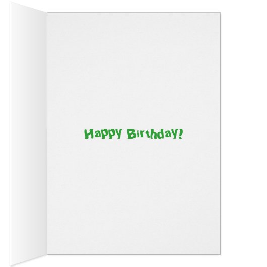 Pretty Spring Blossoms on Blue 104th Birthday (Inside (Right))