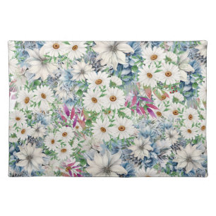 Pretty Spring Daisies Cloth Placemat