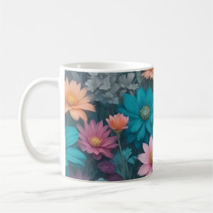 Pretty spring flowers coffee mug