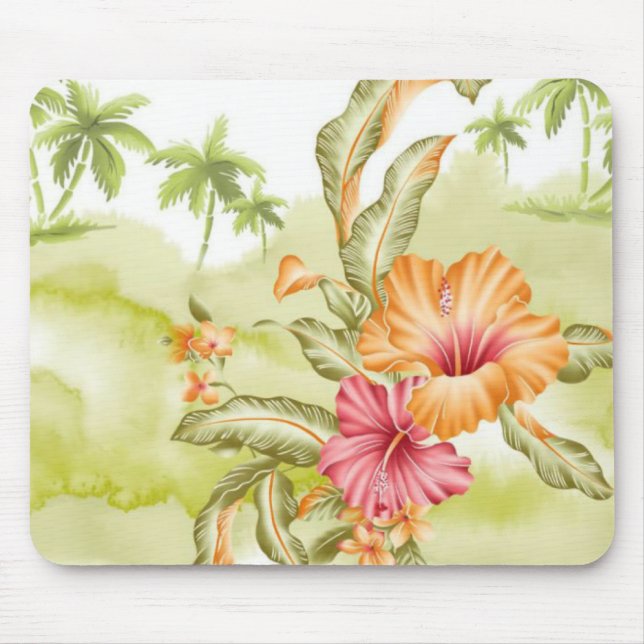 pretty spring flowers mouse pad (Front)
