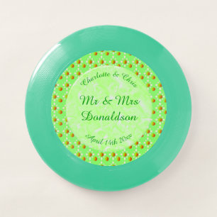 Pretty Spring Wedding Apple blossom and Apples Wham-O Frisbee