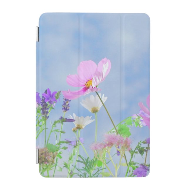 Pretty Spring Wild Flowers iPad Mini Cover (Front)