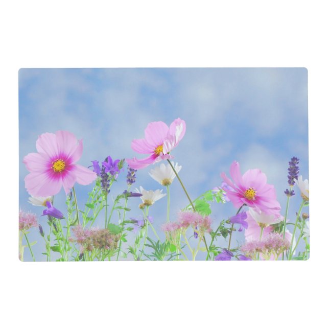Pretty Spring Wild Flowers Placemat (Front)