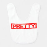 Pretty Stamp Baby Bib