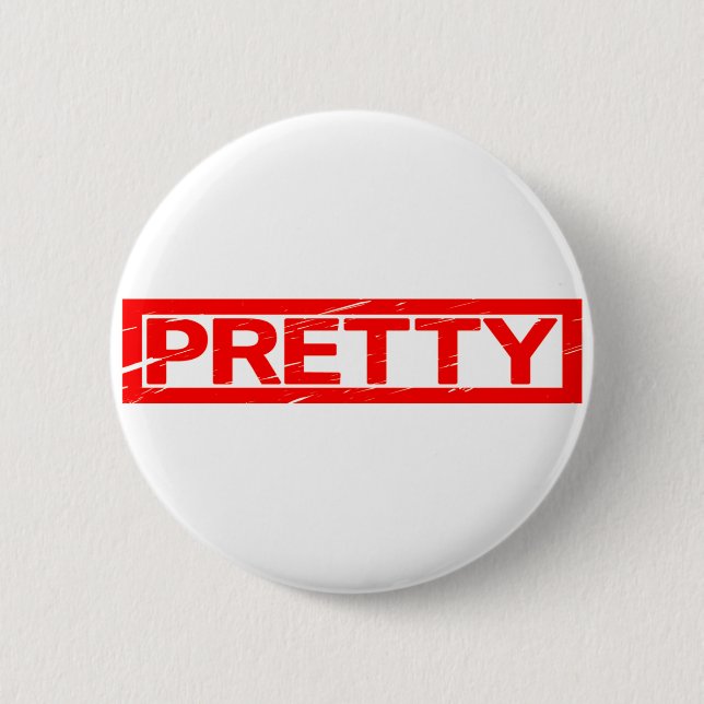 Pretty Stamp Button (Front)