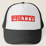 Pretty Stamp Trucker Hat