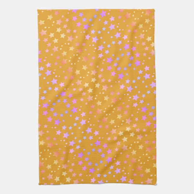 Pretty Star Tea-Towel Towel (Vertical)