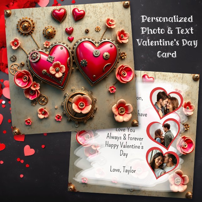 Pretty Steampunk Valentine's Day | Photo Template (Creator Uploaded)