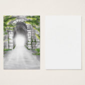 pretty stone tunnel trellis design (Front & Back)