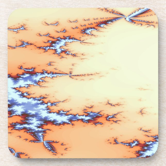 PRETTY STREAM WATER BEVERAGE COASTER (Front)