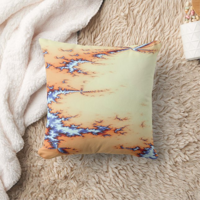 PRETTY STREAM WATER THROW PILLOW (Blanket)