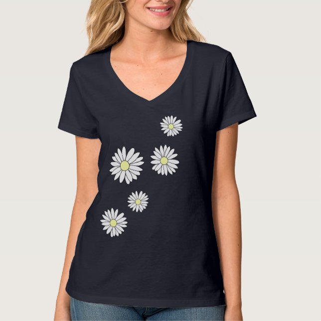 Pretty Summer Daisies T-Shirt (Front)