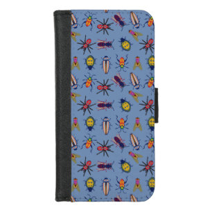 Pretty Summer Pattern iPhone 8/7 Wallet Case