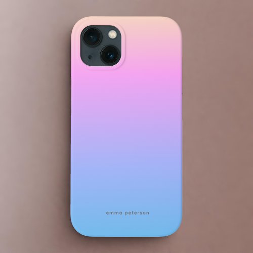 Pretty Summer Sunset Gradient iPhone 13 Case