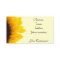 Pretty Sunflower Business Cards