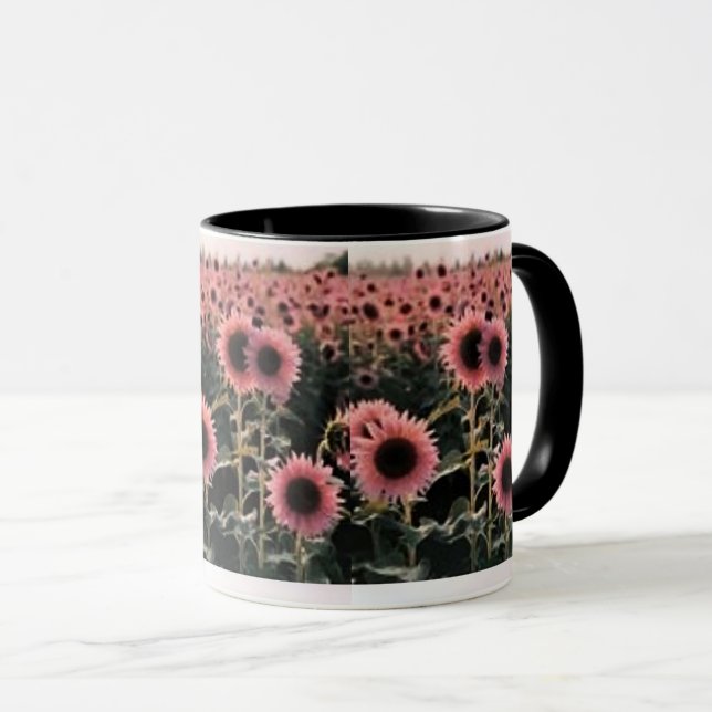 **PRETTY SUNFLOWER MUG**  MUG (Front Right)