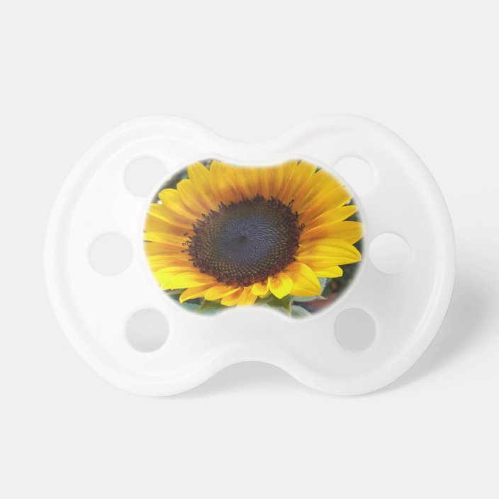 sunflower pacifier