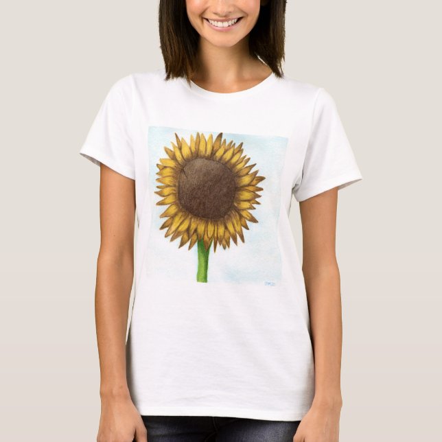 Pretty Sunflower T-Shirt (Front)
