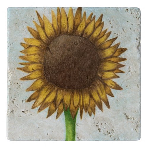 Pretty Sunflower Trivet