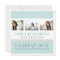 Pretty Swirl Photo Collage Graduation Invitation