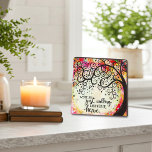 Pretty Sympathy Walking Each Other Home Quote Plaque<br><div class="desc">Inspirational Sympathy Easel Plaque– pretty, whimsical, and stylish artwork created to inspire and uplift. Colorful, pretty floral design adds some positive vibes to your day. These fun easel plaques make great inspirational keepsakes for family, friends, coworkers, teachers, etc.. More modern, floral and motivational plaques in my store. Zazzle offers Volume...</div>